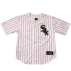 Majestic Quentin 20‎ Chicago White Sox pinstripe baseball jersey - 10/12 Medium